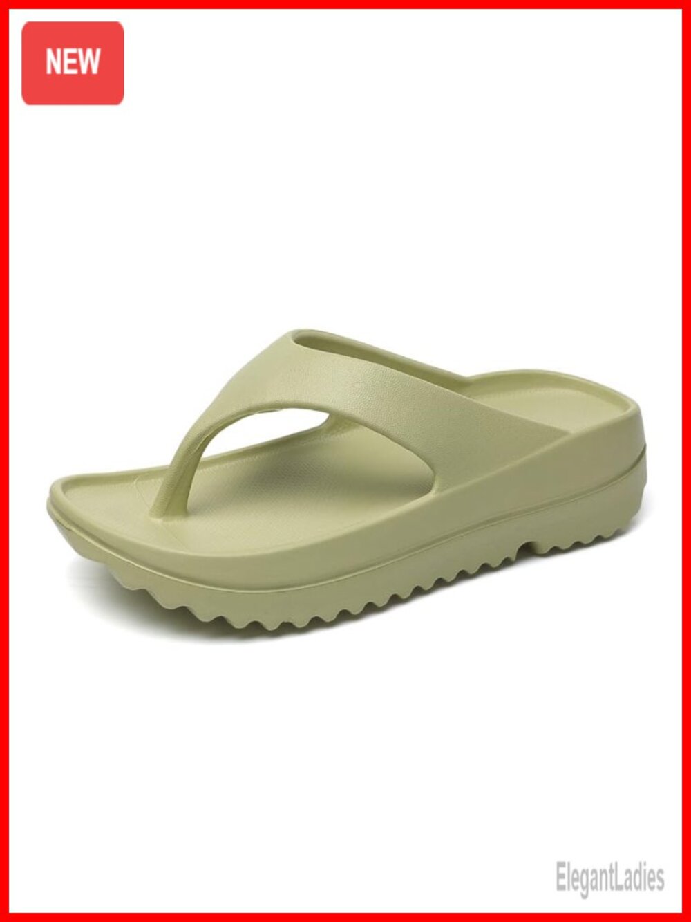EVA Non Slip Flip Flops Thick Sole Comfortable Thong Sandals Lightweight Summer